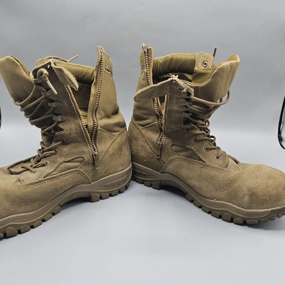 Belleville C312ZST Hot Weather Steel Toe Boots 12.5W Vibram Military Lightweight